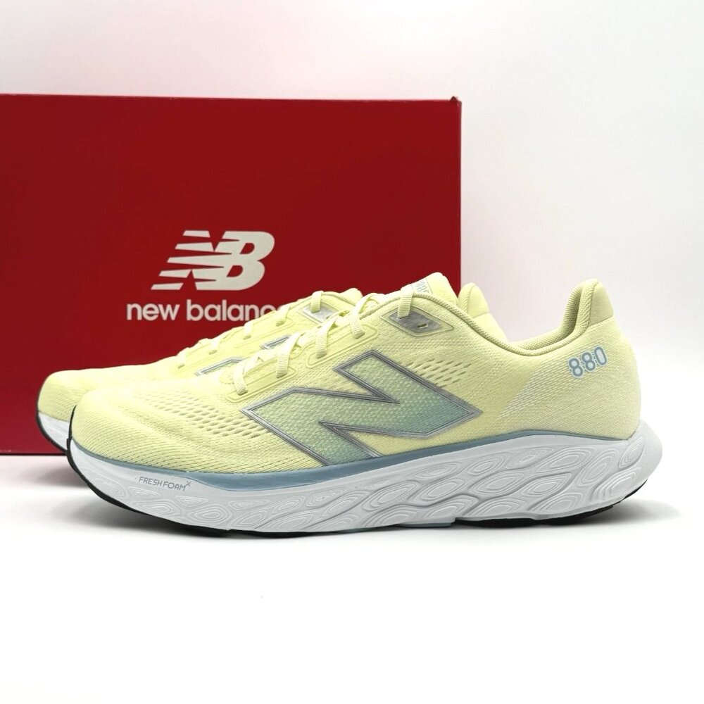 Men's 15 WIDE 2E New Balance Fresh Foam X 880v14 Sneakers M880N14 Yellow Grey